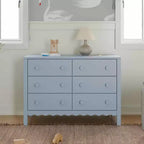 Scallop 6-Drawer Dresser