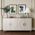 59.84W 4 Door Wooden Cabinet Sideboard Buffet - N/A