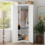 Closet Organizatin Armoires Wardrobes Hanging 4 Drawers Large Storage