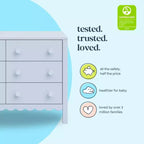Scallop 6-Drawer Dresser