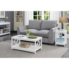 Ring Coffee Table with Shelf