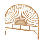 Natural Rattan Headboard, Brown