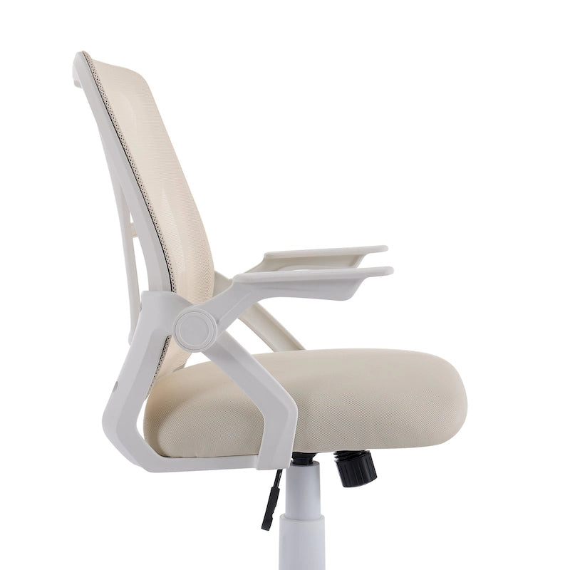 Javlergo Office Chair Mid Back Swivel Lumbar Support Desk Chair, Computer Ergonomic Mesh Chair with Armrest