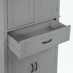 Bathroom Storage Cabinet with Doors and Drawer