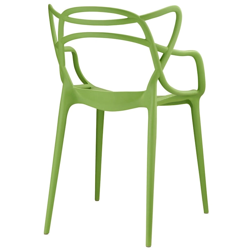 Entangled Plastic 4-piece Chair Set