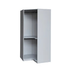 Polygon Corner Wardrobe with 2-Doors