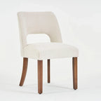 Set of 4 Fabric-upholstered Dining Chairs
