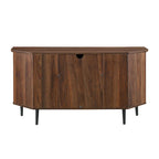 Middlebrook 48-inch Glass Door Corner TV Stand