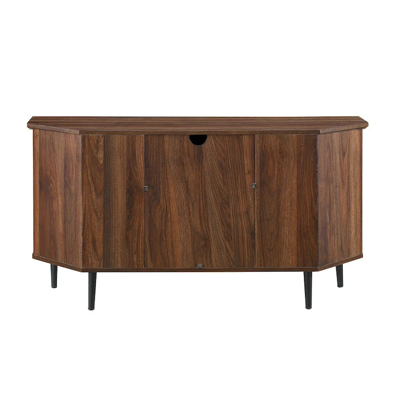 Middlebrook 48-inch Glass Door Corner TV Stand