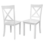 5 Pieces Dining Table and Chairs Set for 4 Persons