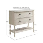 Farmhouse 2-Drawer Console Table