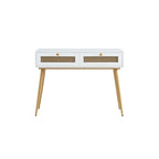 41.9 Wood 2-Drawer Entryway Console Table