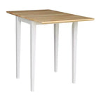 Espresso Drop Leaf Dining Table, Seats 4