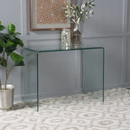 Ramona Tempered Glass Office Desk by Christopher Knight Home