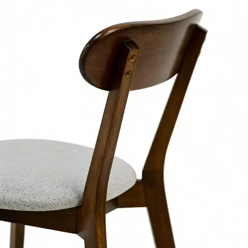 Mid Century Modern Solid Wood Dining Chairs Set of 2, Kitchen Chairs for Dining Room, Restaurant, or Living Room-Panipeachy