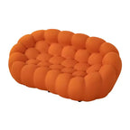 Modern Loveseat Bubble 2 Seater Upholstered Sofa Couch 3D Textile Mesh Fabric for Living Room
