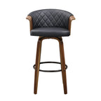 Art Leon Mid-century Modern Swivel Counter Stools (Set of 2)