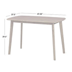 Simple Living 4-Piece Nettie Solid Wood Dining Set
