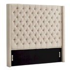 Naples Button-tufted Wingback Headboard only by iNSPIRE Q Artisan