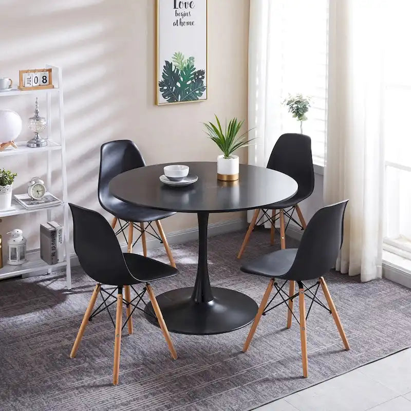 Modern 5pieces Kitchen dining table set for 4-6 people