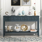 Rustic Entryway Console Table