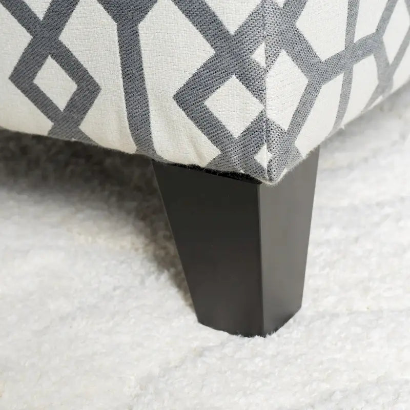 Modern Upholstered Storage Bench for Living Room Entryway