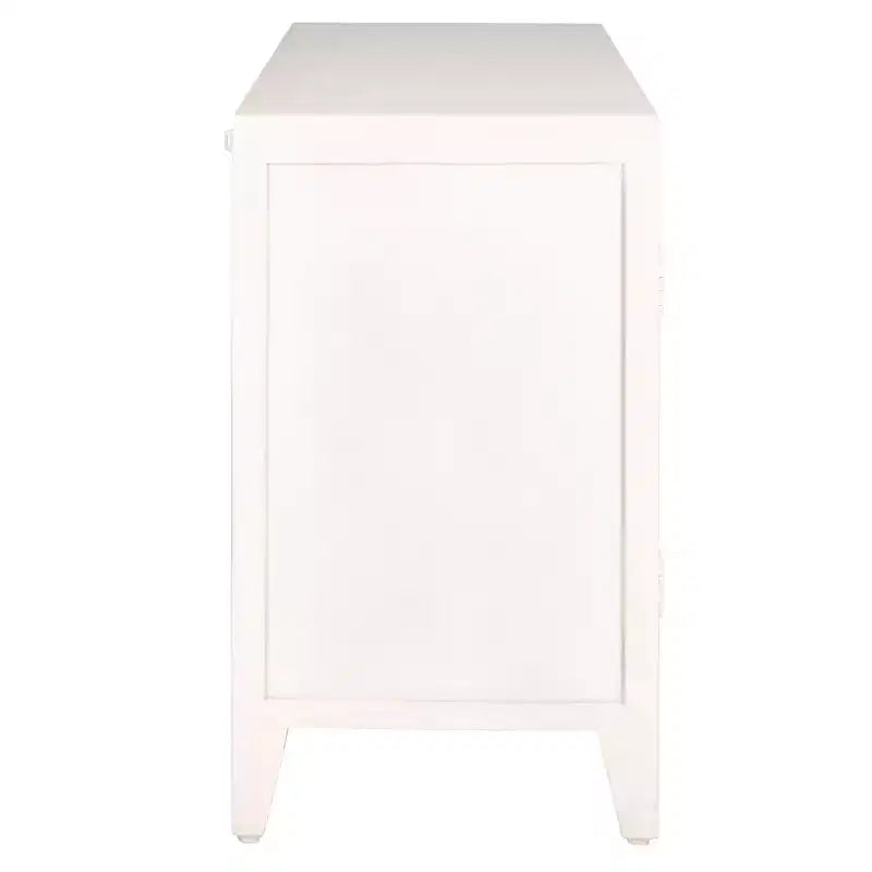 Raura 2 Shelf 2 Door Media Stand - MED5300 - White Washed - Safavieh