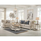 Realyn Coffee Table - White/Brown - 48.13 W x 34 D x 19.88 H
