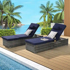 Outstanding Outdoor Chaise Lounge Chair Set for Relaxation and Leisure