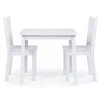 3pc Kids Wood Table and Chair Set - Humble Crew