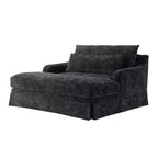 Polibi Extra-Deep Chenille Sofa Bed Chair