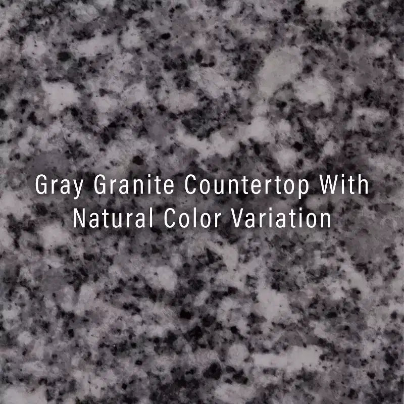 Lafayette Gray Granite Top Full Size Kitchen Island/Cart - Crosley