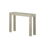 Plank+Beam 46 Modern Solid Wood Console Table, Narrow Entryway Table, Behind The Couch