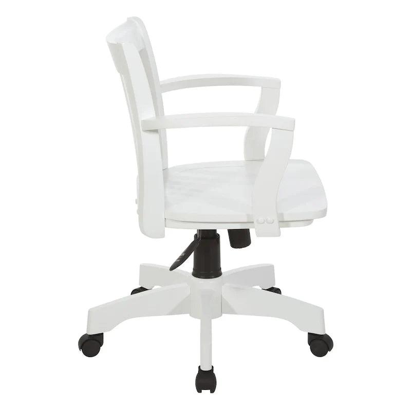 Deluxe Wood Bankers Chair