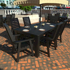 HIGHWOOD PROFESSIONAL 7- Piece Outdoor Dining Set 42x72