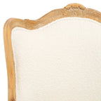 SAFAVIEH Couture Kali Oak Natural Linen Wing Chair - 34Wx34Dx40H