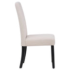 Grandview Upholstered Linen Fabric Dining Chair - 38.6