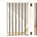 Modern Large Dog Crate with Storage Drawers - Elegant Espresso Finish