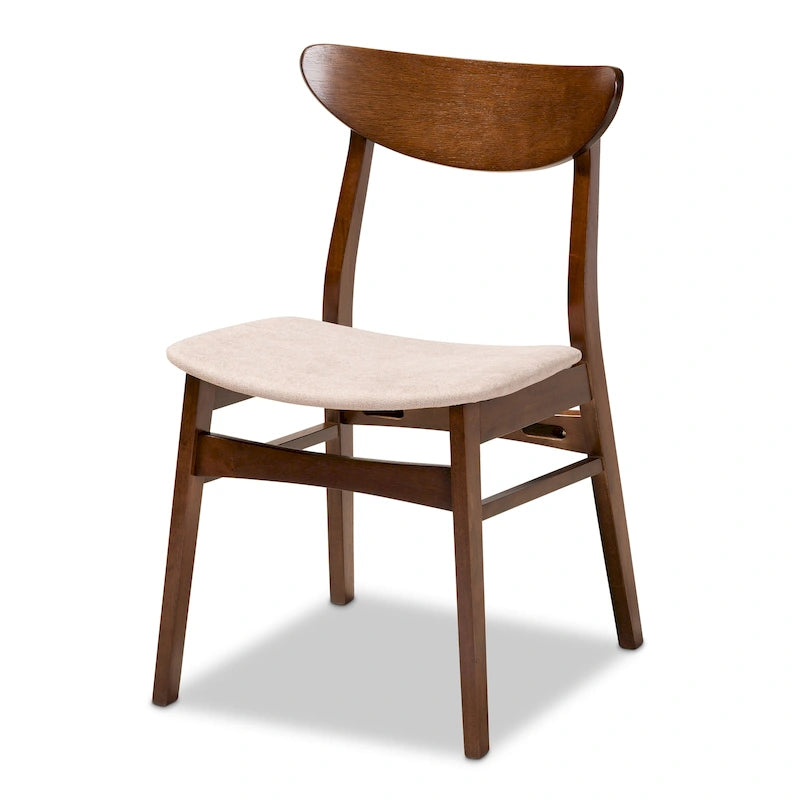 Philip Mid-Century Modern Transitional 5-Piece Dining Set