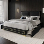Jasper Full Upholstered Storage Platform Bed