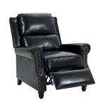 2 Set Modern Padded Seat Recliner Chair with PU Leather/Fabric