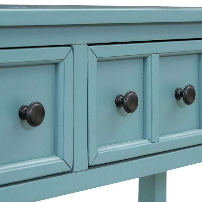 Rustic Entryway Console Table