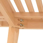 Plank+Beam Entryway Bench, Solid Wood End of Bed Bench for Bedroom, Hallway, Porch, 41.25