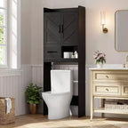 Over The Toilet Storage Cabinet,FreeStanding Bathroom Organizers for Bathroom,Restroom,Laundry