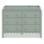 Scallop 6-Drawer Dresser