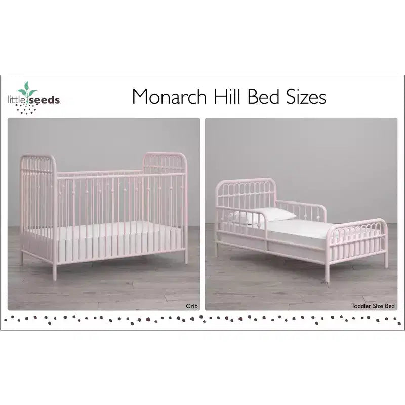 Little Seeds Monarch Hill Ivy Metal Toddler Bed