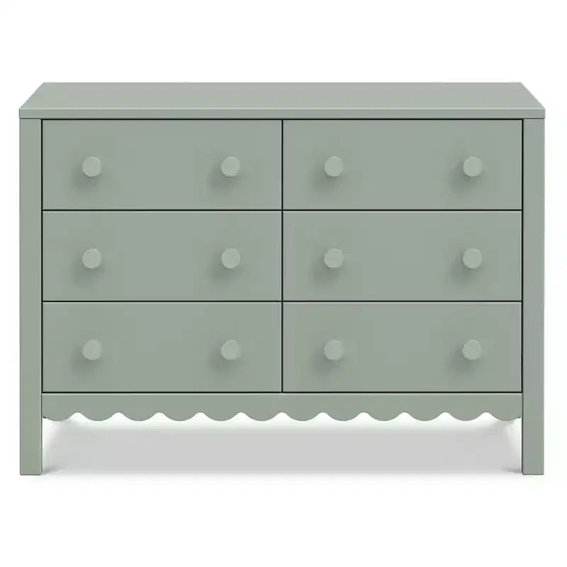 Scallop 6-Drawer Dresser