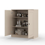 Palace Imports 100% Solid Wood 32 Bathroom Cabinet with Solid Doors and Adjustable Shelves