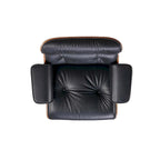 Mid Century Modern Leather Lounge Chair Armchair Recliner