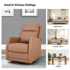 Esteban Swivel Recliner with Tufted Back Set of 2 by HULALA HOME